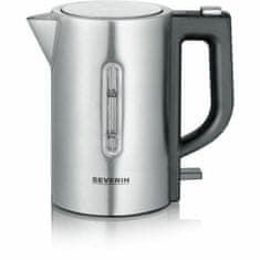 NEW Severin WK3647 Travel Kettle Kit 500 ml Fekete rozsdamentes acél 1100 W 500 ml 1100 W