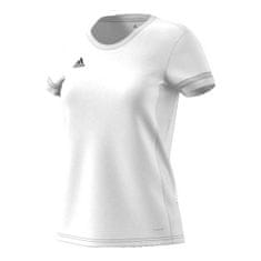 NEW Női Adidas T19 SS JSY W DW6887 Fehér rövid ujjú póló, fehér