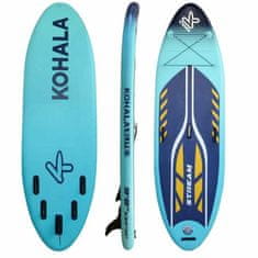 NEW Paddle Surf Board Kohala Stream River Blue 15 PSI (295 x 85 x 15 cm)