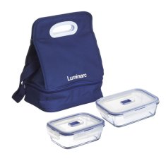 NEW Szállítótáska Luminarc Pure Box Food Container Színes