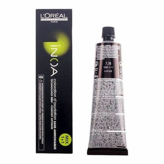 NEW Hajfesték ammónia nélkül Inoa Mochas L'Oreal Professionnel Paris Inoa Nº 7,18