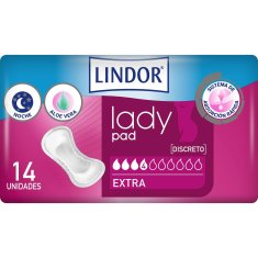 NEW Inkontinencia betétek Lindor Lady Pad 14 db