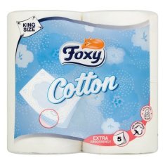 NEW Foxy Cotton higiéniai papír (4 uds)