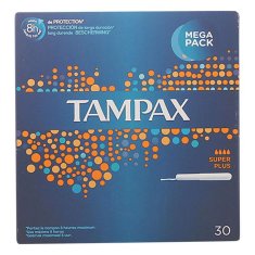 NEW Super Plus tamponok Tampax Tampax Plus 30 db