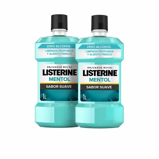 NEW Listerine Soft Menthol szájvíz (2 x 1 L)