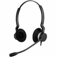 NEW Jabra 2399-829-109 Fekete fejhallgató mikrofonnal