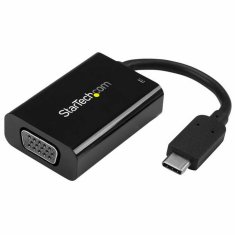 NEW Adapter Startech CDP2VGAUCP Fekete 100 cm-es adapter