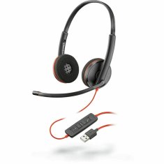 NEW Poly Blackwire 3220 headset mikrofonnal (Felújított C termékek)