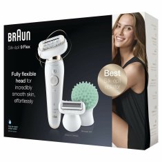 NEW Braun SILK-ÉPIL Flex 9020 elektromos szőrtelenítő (Felújított termék B)