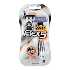 NEW Bic Flex5 borotva (3 uds)