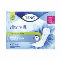 NEW Tena Discreet Extra egészségügyi betét szárnyak nélkül 20 db