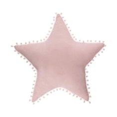 NEW Atmosphera párna Baby Pink Star Cofi (50 x 50 x 4 cm)