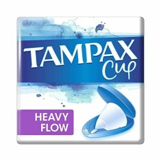 NEW Menstruációs pohár Heavy Flow Tampax Tampax Copa 1 db