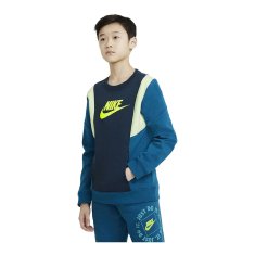 NEW Gyerek kapucnis pulóver Nike Amplify kék