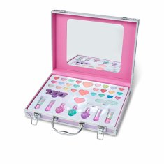 NEW Martinelia Let's be Mermaids Kids Makeup Kit Aktatáska 37 darabos táska