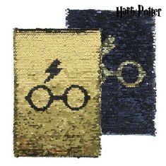 NEW Harry Potter jegyzetfüzet Gold A5