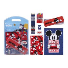 NEW Mickey egér írószeres készlet kék (16 db)