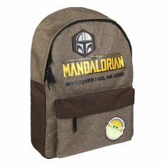 NEW The Mandalorian Everyday Backpack 2100003718_ Sötétzöld (31 x 44 x 16 cm)