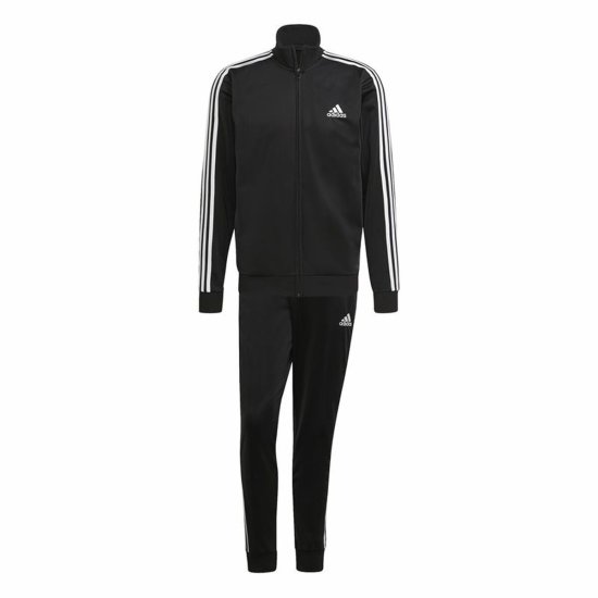 NEW Adidas Essentials 3 csíkos fekete férfi edzőcipő