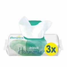 NEW Pampers Aqua Harmonie baba nedves törlőkendők