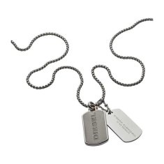 NEW Diesel DOGTAGS férfi lánc