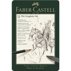 NEW Faber-Castell Pitt ceruza készlet 112972 (11 darab)