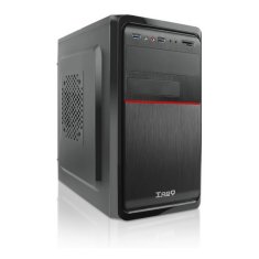 NEW Mini-Stolp Micro ATX kártyaolvasóval TooQ TQC-4745DU3C-B Fekete