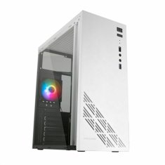 NEW Midi-Stolp ATX Mars Gaming MC100W ATX LED RGB RGB RGB Fehér Midi-Stolp ATX Mars Gaming MC100W ATX LED RGB RGB Fehér