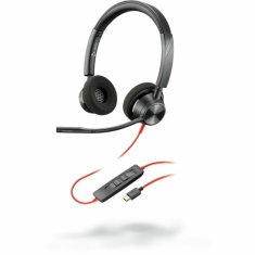 NEW Poly Blackwire 3320 headset mikrofonnal (Felújított C termékek)