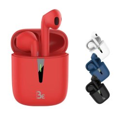 NEW Bluetooth Headset Red Wireless (Felújított termék B)