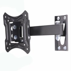 NEW Amazon Basics 13"-23" TV Mount Fekete állítható (Felújított termék B)