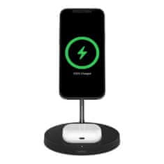 NEW Vezeték nélküli töltő mobiltelefon-állvánnyal Belkin BOOST CHARGE PRO