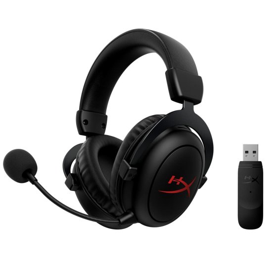 NEW Hyperx vezeték nélküli fejhallgató fekete