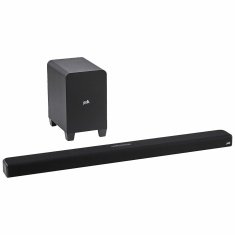 NEW Polk Signa S4 vezeték nélküli hangszóró Soundbar Fekete