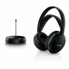 NEW Philips SHC5200/10 vezeték nélküli fekete Diadem fejhallgató (Felújított termék B)