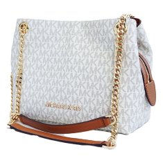 NEW Kézitáska Női Michael Kors 35S9GTTM2B-VANILLA Beige (28 x 19 x 8 cm)