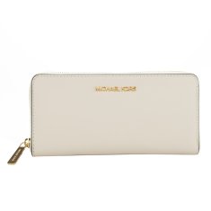 NEW Michael Kors 35H3GTVZ3L-LT-CREAM Bézs bőr pénztárca (20 x 10 cm)