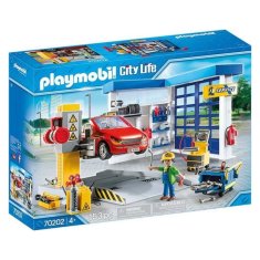 NEW Playset City Life Autóműhely Playmobil 70202 (153 db)