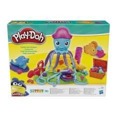 NEW Play-Doh gyurma készlet Kraki die Knet-Krake (Felújított termékek A)