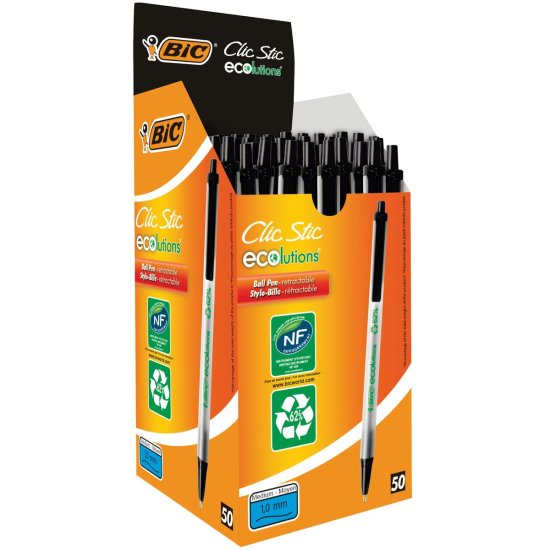 NEW Bic Clic Stic Ecolutions Chemical Pencil (Felújított termékek A)