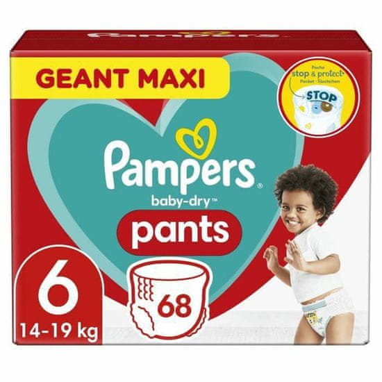 NEW Pampers Baby-Dry eldobható pelenkák 6 6 év (68 uds)