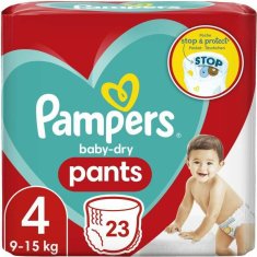 NEW Pampers Baby-Dry 4 eldobható pelenkák (23 uds)