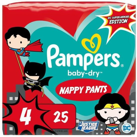 NEW Pampers Baby-Dry 4 eldobható pelenka