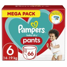 NEW Pampers Baby-Dry eldobható pelenkák 6 6 év