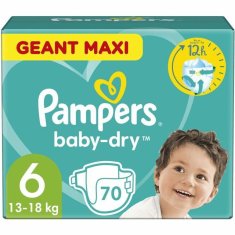 NEW Pampers Baby-Dry eldobható pelenkák 6 6 év (70 uds)