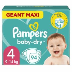 NEW Pampers Baby-Dry 4 eldobható pelenkák (94 uds)