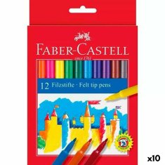 NEW Faber-Castell Pisana filctoll készlet (10 darab)