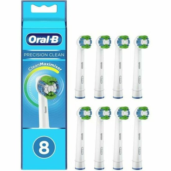 NEW Oral-B Precision Clean CleanMaximiser cserefej Sárga