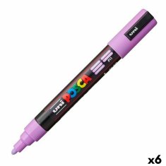 NEW Flomaster POSCA PC-5M levendula (6 db)