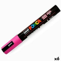 NEW POSCA PC-5M málna marker (6 db)